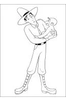 Curious George kleurplaat 13
